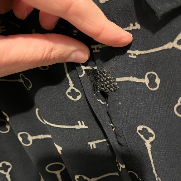 Banana Republic Chiffon-ish Buttonup Dress - Picture 6 of 9